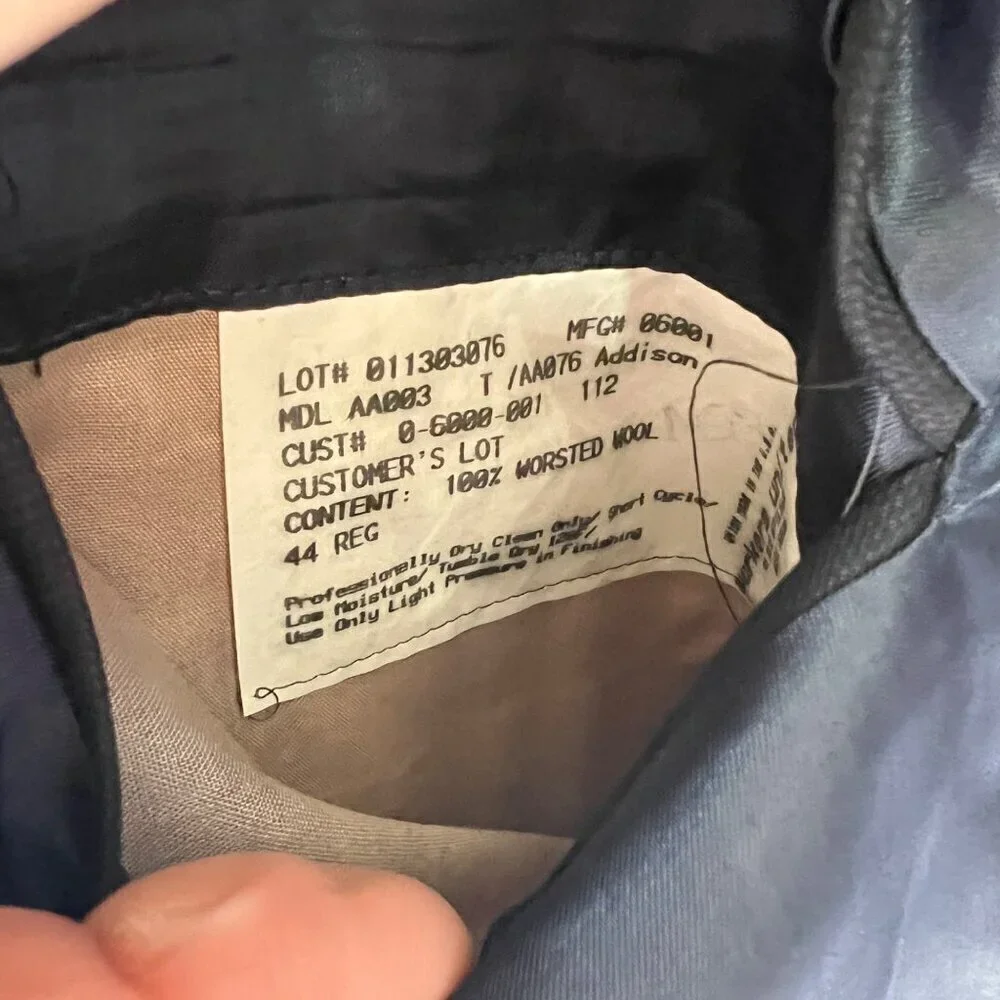 Hickey Freeman for Nordstrom Loro Piana Superwool 130 Blazer, Navy, Size 44R